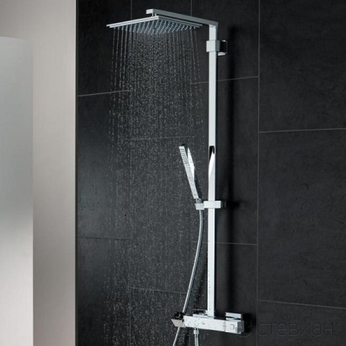 Плитка керамогранит Душевая система Grohe Euphoria Cube xxL system 230 (26087000) для пола