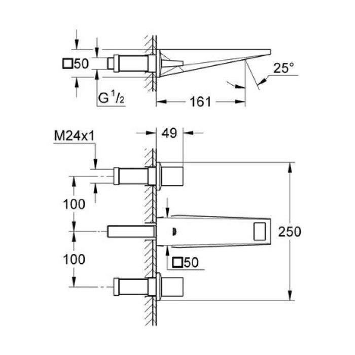 Смеситель для раковины Grohe Allure Brilliant S-Size 20346000 Смеситель для раковины Grohe Allure Brilliant S-Size 20346000
