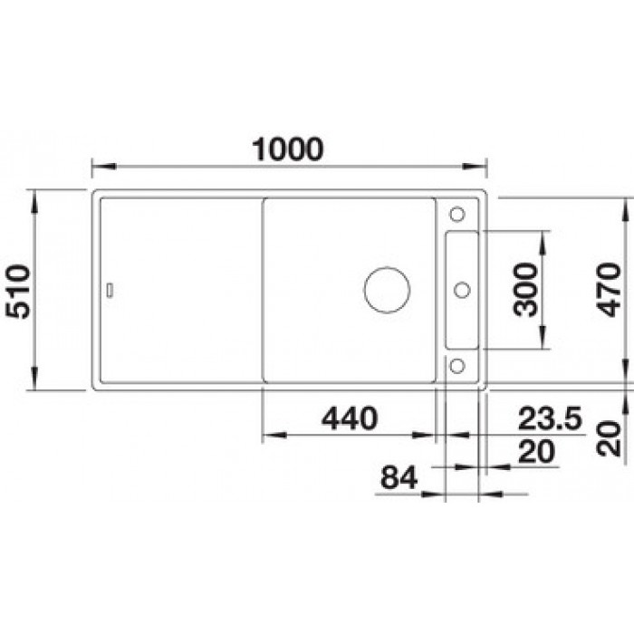 Мойка для кухни Blanco Axia III XL 6 S с доской из ясеня кофе 523509