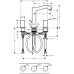 Смеситель для раковины на 3 отверстия Hansgrohe Metropol Classic 160 31305090
