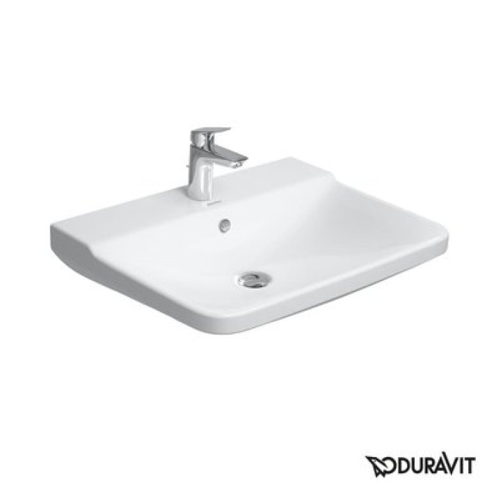 Плитка керамогранит Керамическая раковина 65 см Duravit P3 Comforts 2331650000 для пола