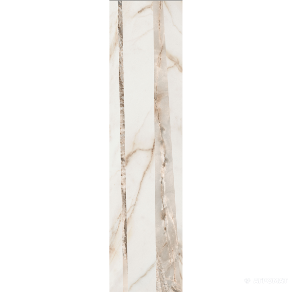 Керамогранит Flaviker Supreme SP3134W FUSION HOT 8×1200×300 под мрамор