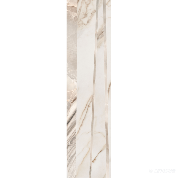 Керамогранит Flaviker Supreme SP3134W FUSION HOT 8×1200×300 под мрамор