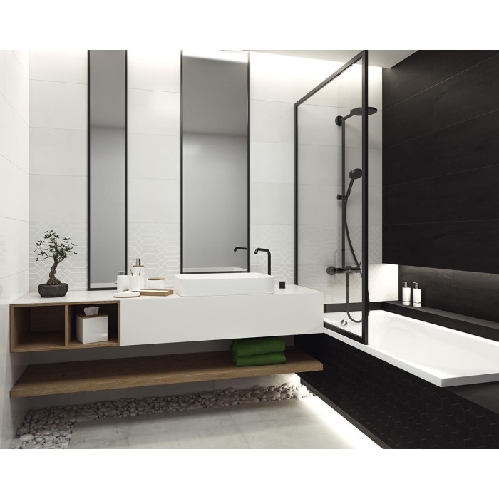 Плитка Paradyz TAIGA GRAFIT WOOD MOZAIKA CIETA под дерево