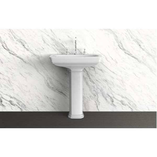 Керамическая раковина 68 см Artceram Civitas, black glossy (CIL001 03;00)