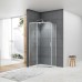 DEVIT FEN0240 ART 2.0 Душевая кабина, пятиугольная, распашная, хром, 100 * 100, без поддона, стекло прозрачное
