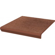 Сходинка з капіносом пряма Taurus Brown 30x33 код 2247 Ceramika Paradyz