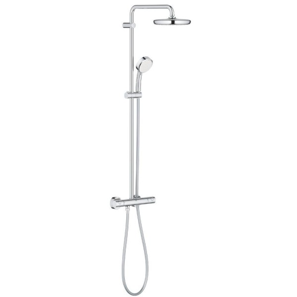 Плитка керамогранит Grohe Tempesta Cosmopolitan System 210 Душевая система с термостатом 27922001 для пола
