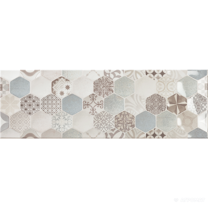 Плитка TAU Calanque CANDELLE RLV MIx 10×750×250