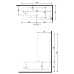 Gruppo Treesse Quadra Box Ванна 170x70x221 см