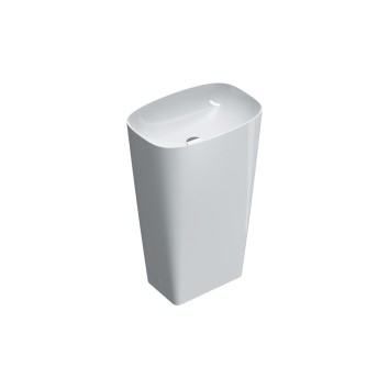 Напольная керамическая раковина 55 см Catalano Green Lux, bianco lucido