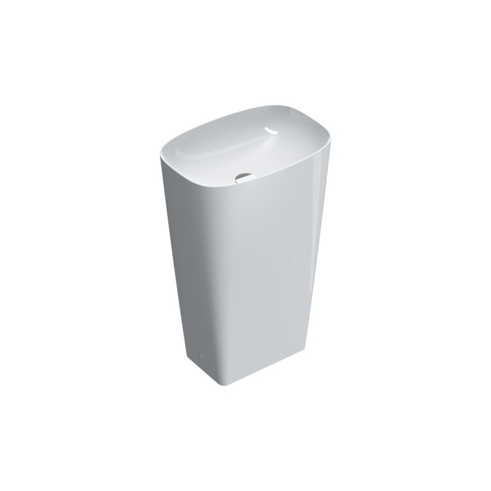 Напольная керамическая раковина 55 см Catalano Green Lux, bianco lucido