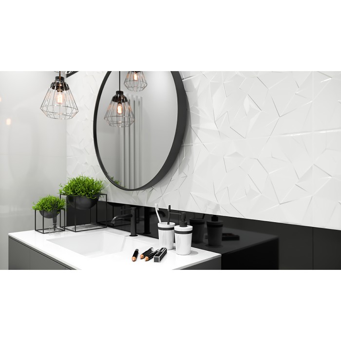 Плитка Paradyz SYNERGY NERO SCIANA В STRUKTURA под бетон