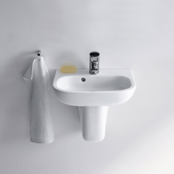Плитка керамогранит Керамическая раковина 45 см Duravit D-Code 0705450000 для пола