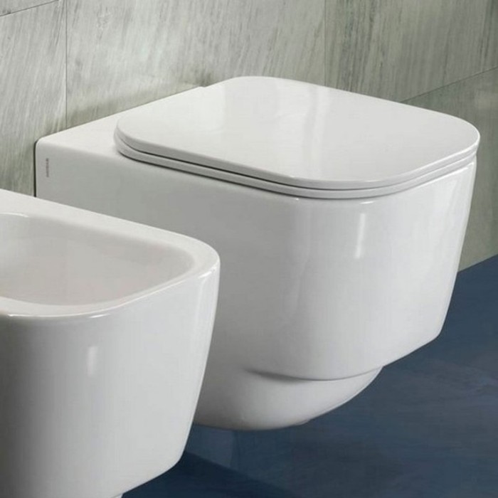 Подвесной унитаз укороченный Hatria Fusion (YxZL01)