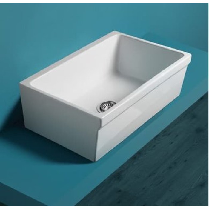 Керамическая раковина 75 см Simas Top-Lavabi Q500