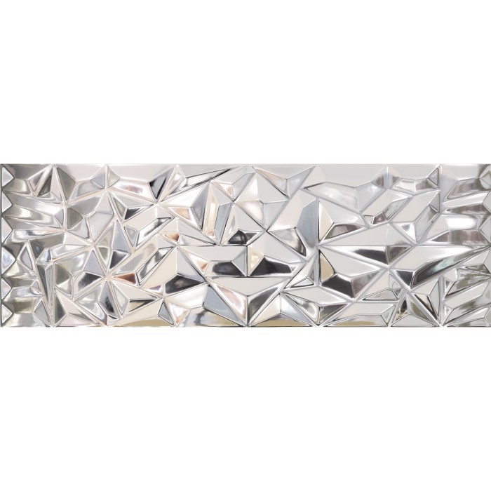 Плитка Venis Prisma SILVER 12×1000×333