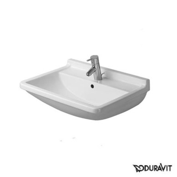 Плитка керамогранит Керамическая раковина 55 см Duravit Starck 3 0300550000 для пола