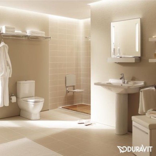 Плитка керамогранит Керамическая раковина 55 см Duravit Starck 3 0300550000 для пола