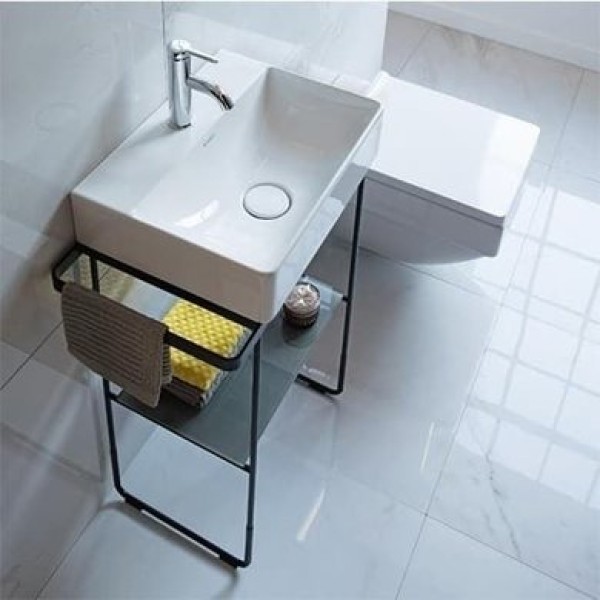 Плитка керамогранит Керамическая раковина 100 см Duravit DuraSquare 2353100041 для пола