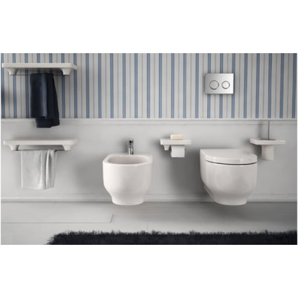 Подвесной унитаз безободковый Artceram Gio Evolution (GIV001 03;00) black glossy