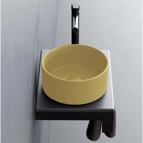 Раковина накладная 25 см Cielo Shui Comfort Minimo