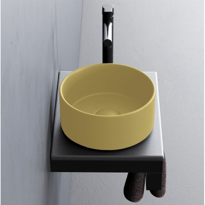 Раковина накладная 25 см Cielo Shui Comfort Minimo