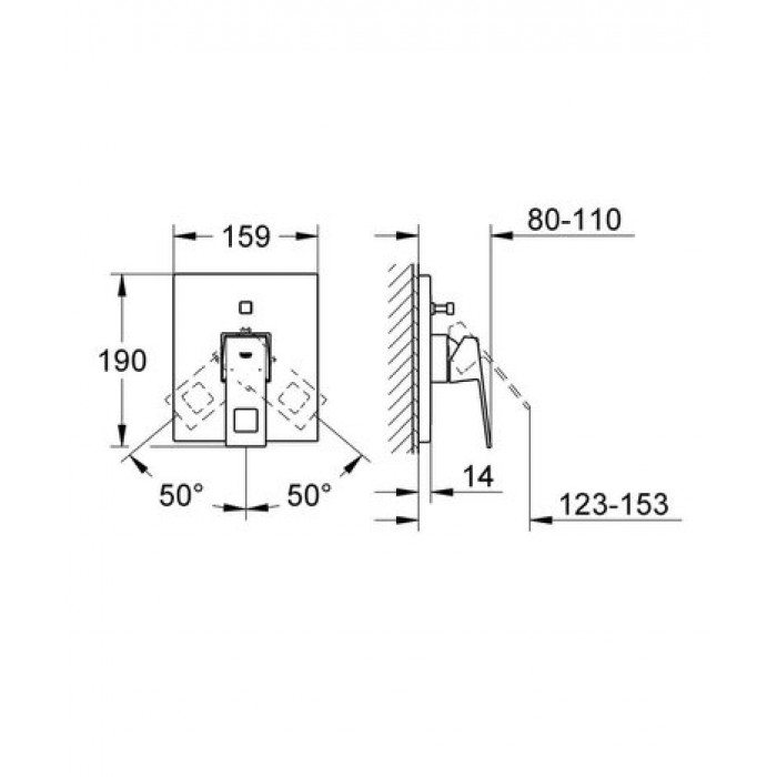 Смеситель Grohe Eurocube 19896000