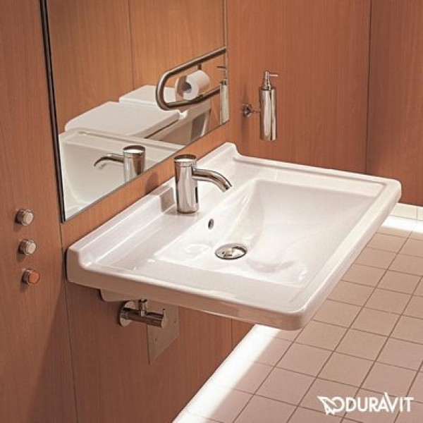 Плитка керамогранит Керамическая раковина 70 см Duravit Starck 3 0309700000 для пола