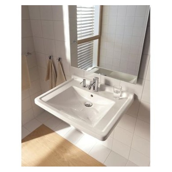 Плитка керамогранит Керамическая раковина 70 см Duravit Starck 3 0309700000 для пола
