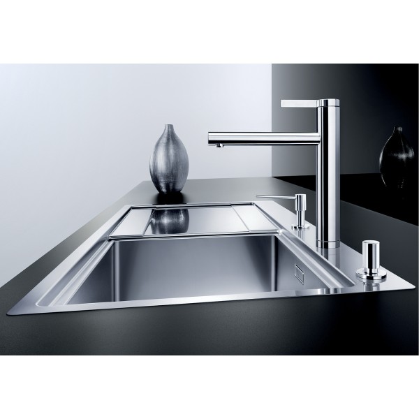 Смеситель кухонный Blanco LINEE хром 517594