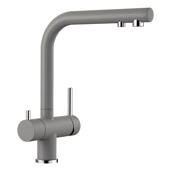 Смеситель кухонный Blanco FONTAS II SILGRANIT алюметаллик 523131