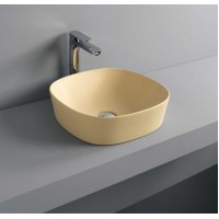 Керамическая раковина 42 см Artceram Ghost, zync yellow (GHL001 12;00)