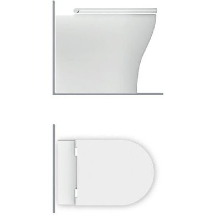 Унитаз пристенный Hatria Beat (Y1ZQ01)