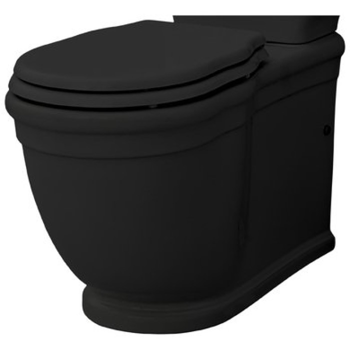 Унитаз-компакт Artceram Hermitage, black glossy (HEV006 03;00)