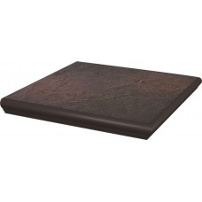 Сходинка з капіносом кутова Semir Rosa 33x33 код 4517 Ceramika Paradyz
