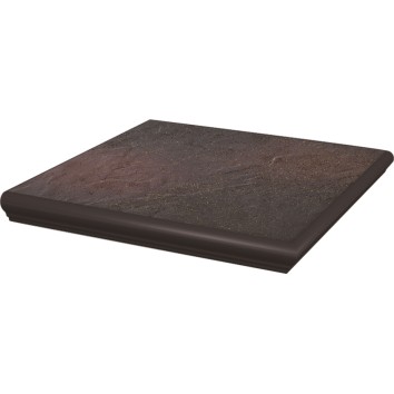 Сходинка з капіносом кутова Semir Rosa 33x33 код 4517 Ceramika Paradyz