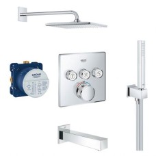 Grohe Grohtherm SmartControl Душевая система с Rainshower 310 Mono Cube (26405SC2)