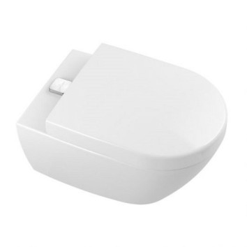 Унитаз подвесной Villeroy & Boch SUBWAY 2.0 (5614A101) ViFresh с сиденьем Soft Close 9M78S101