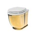 Напольный унитаз Artceram Hermitage (HEV005 01;56) white glossy/gold bicolor