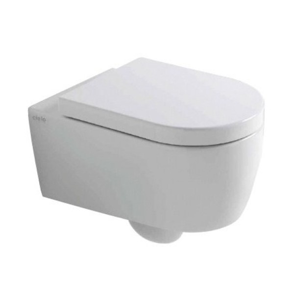 Унитаз подвесной безободковый Cielo Smile, white
