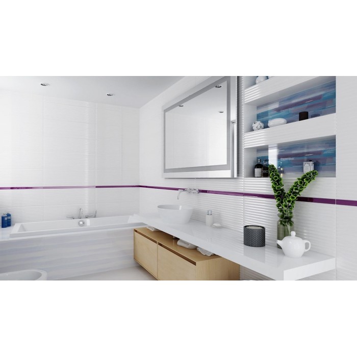 Плитка Opoczno GLASS HEATHER BORDER 30×30×750