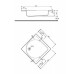 Душевой поддон KOLO DEEP 80x80 xBK0380000