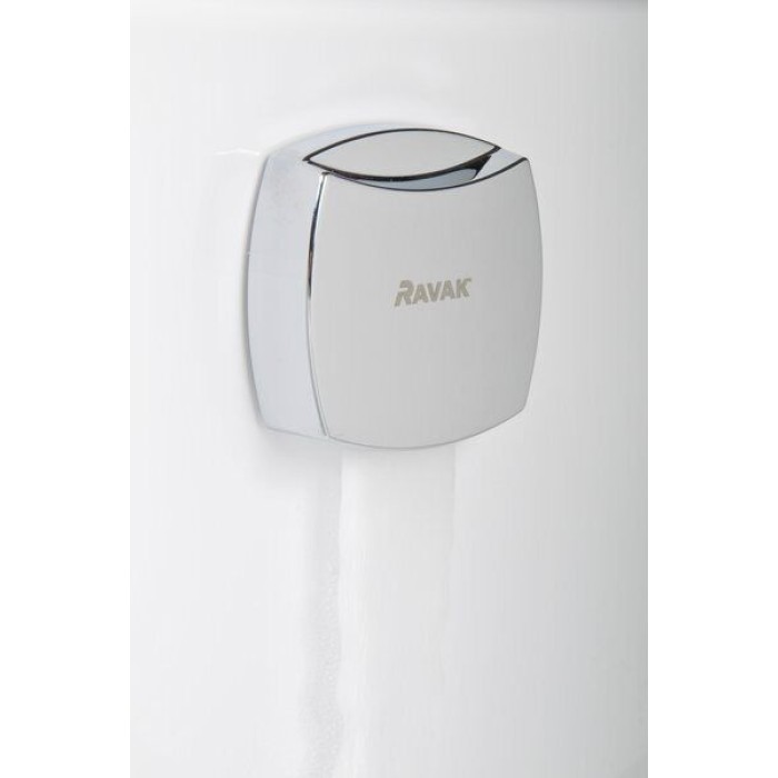 Сифон для ванны Ravak с заполнением переливом 800 Полуавтомат Хром