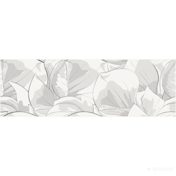Плитка Opoczno Flower Cemento WHITE INSERTO 10×740×240 для ванной и кухни
