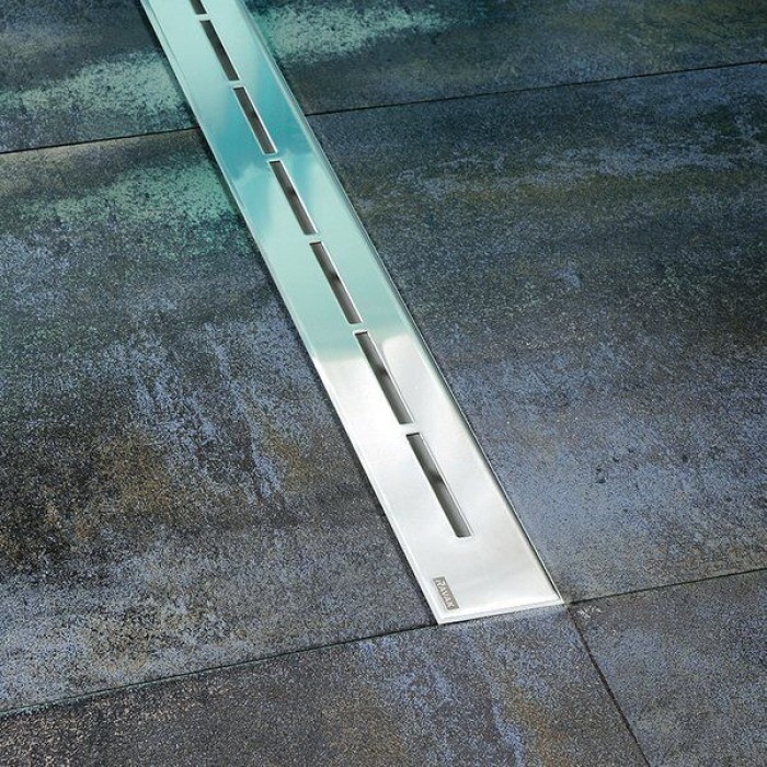 Плитка керамогранит Душовий канал Ravak Runway 950 - нержавеющая сталь для пола