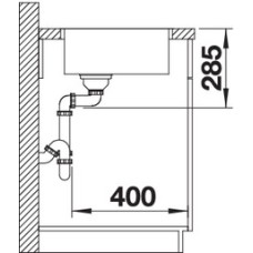 Мойка для кухни Blanco Supra 400-IF  526350