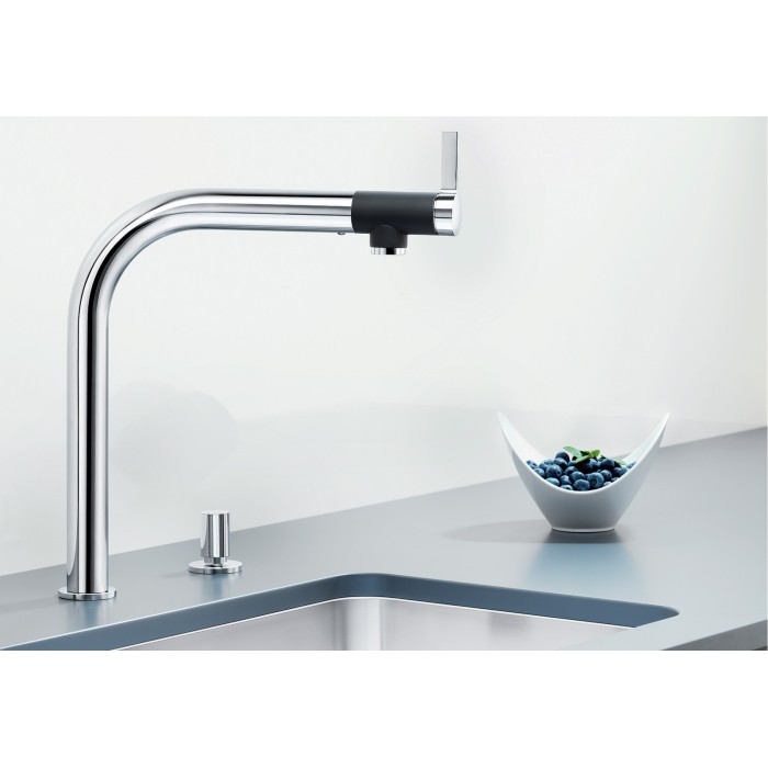 Смеситель кухонный Blanco VONDA хром 518434 Смеситель кухонный Blanco VONDA хром 518434