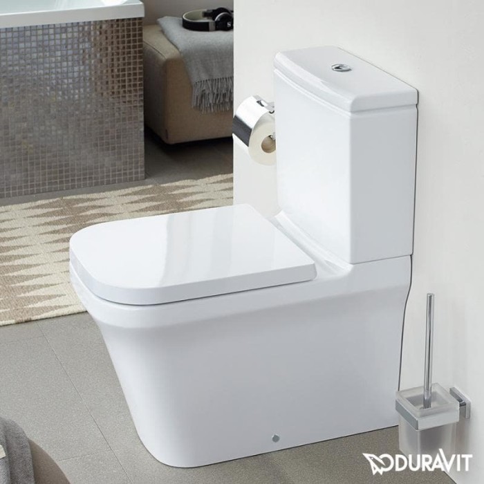 Плитка керамогранит Унитаз Duravit Rimless P3 Comforts 2167090000 для пола