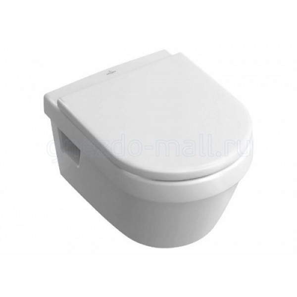 Унитаз подвесной Villeroy & Boch Omnia Architectura (5684H101) с сиденьем Soft Close (98M9C101)